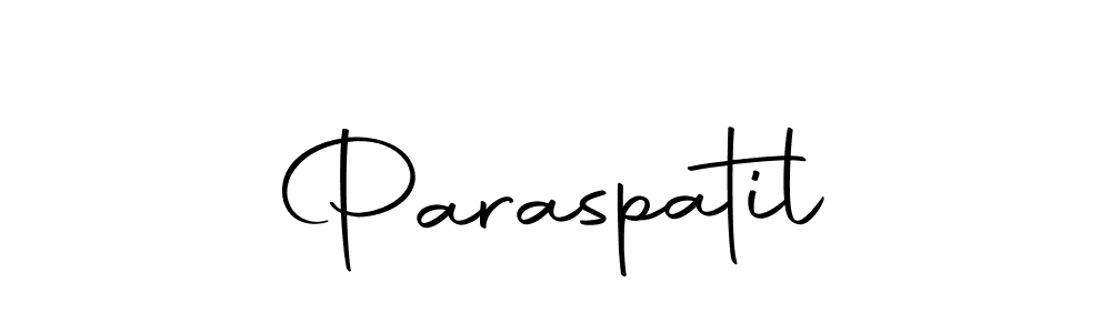 Use a signature maker to create a handwritten signature online. With this signature software, you can design (Autography-DOLnW) your own signature for name Paraspatil. Paraspatil signature style 10 images and pictures png