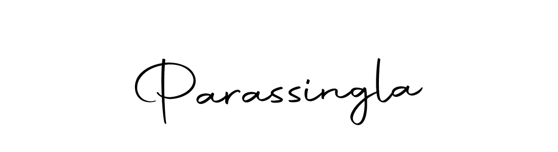 Design your own signature with our free online signature maker. With this signature software, you can create a handwritten (Autography-DOLnW) signature for name Parassingla. Parassingla signature style 10 images and pictures png