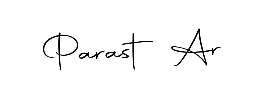 Parast Ar stylish signature style. Best Handwritten Sign (Autography-DOLnW) for my name. Handwritten Signature Collection Ideas for my name Parast Ar. Parast Ar signature style 10 images and pictures png