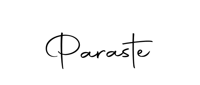 Make a beautiful signature design for name Paraste. With this signature (Autography-DOLnW) style, you can create a handwritten signature for free. Paraste signature style 10 images and pictures png