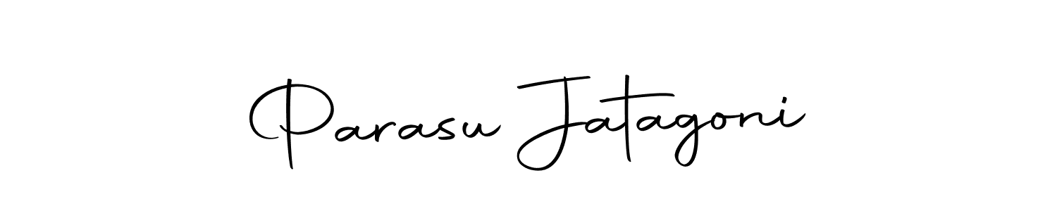 Create a beautiful signature design for name Parasu Jatagoni. With this signature (Autography-DOLnW) fonts, you can make a handwritten signature for free. Parasu Jatagoni signature style 10 images and pictures png