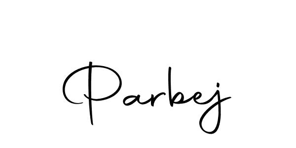 You should practise on your own different ways (Autography-DOLnW) to write your name (Parbej) in signature. don't let someone else do it for you. Parbej signature style 10 images and pictures png