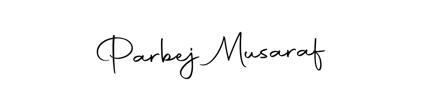 Parbej Musaraf stylish signature style. Best Handwritten Sign (Autography-DOLnW) for my name. Handwritten Signature Collection Ideas for my name Parbej Musaraf. Parbej Musaraf signature style 10 images and pictures png