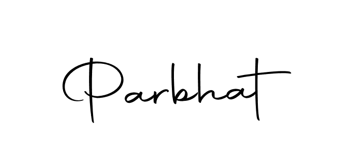 Design your own signature with our free online signature maker. With this signature software, you can create a handwritten (Autography-DOLnW) signature for name Parbhat. Parbhat signature style 10 images and pictures png