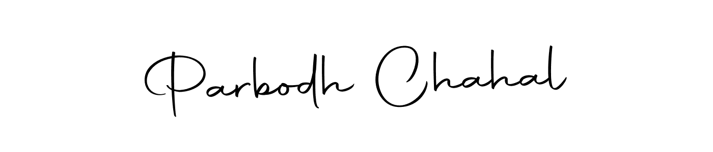 You should practise on your own different ways (Autography-DOLnW) to write your name (Parbodh Chahal) in signature. don't let someone else do it for you. Parbodh Chahal signature style 10 images and pictures png