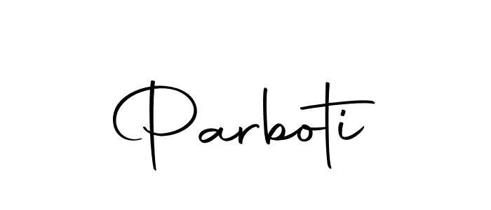 The best way (Autography-DOLnW) to make a short signature is to pick only two or three words in your name. The name Parboti include a total of six letters. For converting this name. Parboti signature style 10 images and pictures png