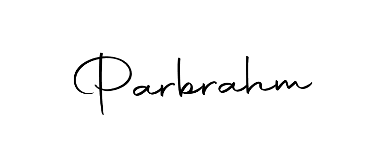 You can use this online signature creator to create a handwritten signature for the name Parbrahm. This is the best online autograph maker. Parbrahm signature style 10 images and pictures png