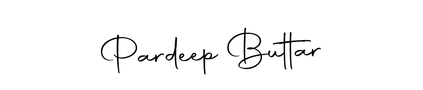 Pardeep Buttar stylish signature style. Best Handwritten Sign (Autography-DOLnW) for my name. Handwritten Signature Collection Ideas for my name Pardeep Buttar. Pardeep Buttar signature style 10 images and pictures png