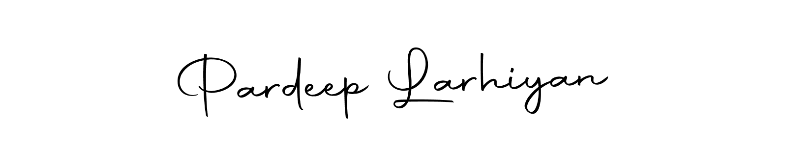 You should practise on your own different ways (Autography-DOLnW) to write your name (Pardeep Larhiyan) in signature. don't let someone else do it for you. Pardeep Larhiyan signature style 10 images and pictures png