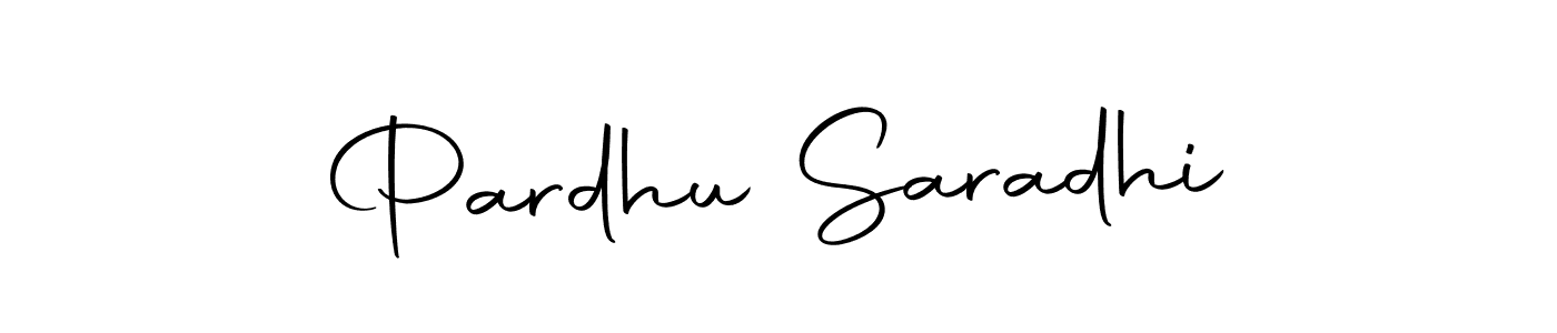 The best way (Autography-DOLnW) to make a short signature is to pick only two or three words in your name. The name Pardhu Saradhi include a total of six letters. For converting this name. Pardhu Saradhi signature style 10 images and pictures png