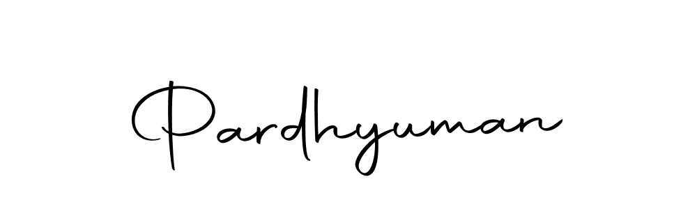 How to make Pardhyuman signature? Autography-DOLnW is a professional autograph style. Create handwritten signature for Pardhyuman name. Pardhyuman signature style 10 images and pictures png