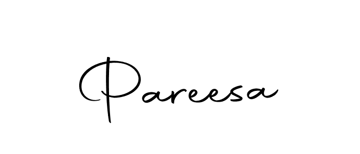 Create a beautiful signature design for name Pareesa. With this signature (Autography-DOLnW) fonts, you can make a handwritten signature for free. Pareesa signature style 10 images and pictures png