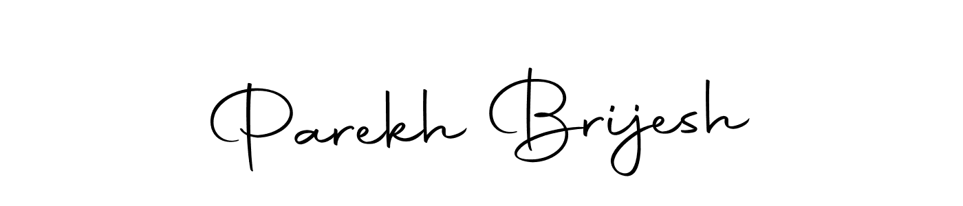 Make a beautiful signature design for name Parekh Brijesh. With this signature (Autography-DOLnW) style, you can create a handwritten signature for free. Parekh Brijesh signature style 10 images and pictures png