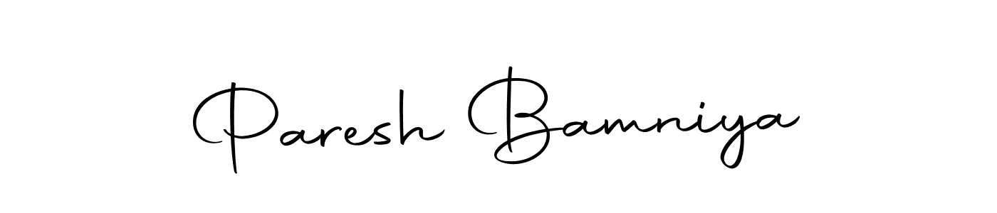 Similarly Autography-DOLnW is the best handwritten signature design. Signature creator online .You can use it as an online autograph creator for name Paresh Bamniya. Paresh Bamniya signature style 10 images and pictures png