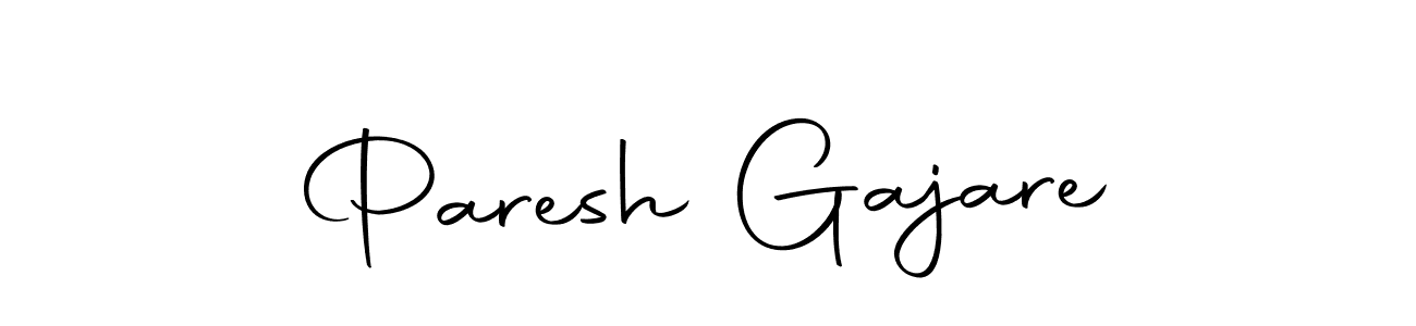 Create a beautiful signature design for name Paresh Gajare. With this signature (Autography-DOLnW) fonts, you can make a handwritten signature for free. Paresh Gajare signature style 10 images and pictures png