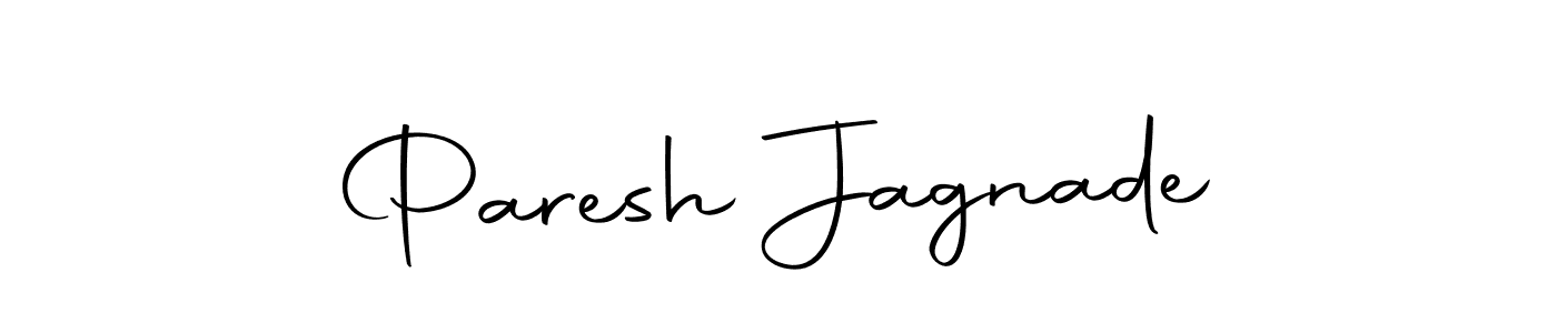 Create a beautiful signature design for name Paresh Jagnade. With this signature (Autography-DOLnW) fonts, you can make a handwritten signature for free. Paresh Jagnade signature style 10 images and pictures png