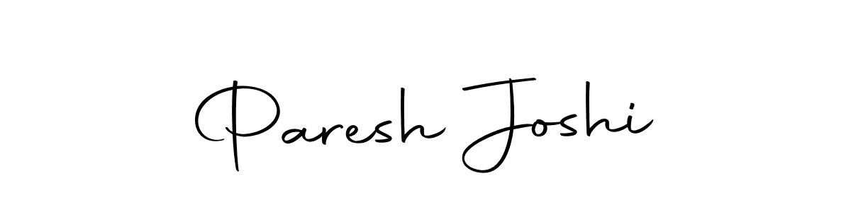 Use a signature maker to create a handwritten signature online. With this signature software, you can design (Autography-DOLnW) your own signature for name Paresh Joshi. Paresh Joshi signature style 10 images and pictures png