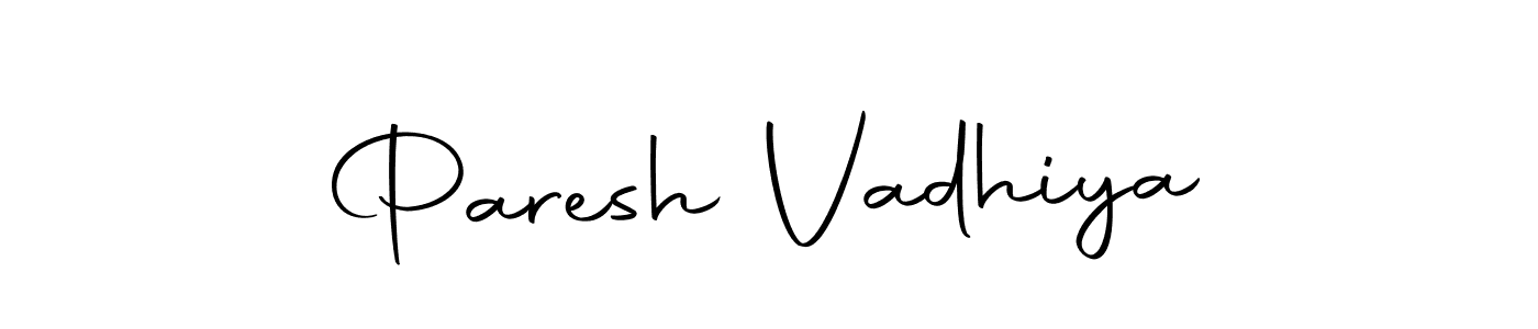 It looks lik you need a new signature style for name Paresh Vadhiya. Design unique handwritten (Autography-DOLnW) signature with our free signature maker in just a few clicks. Paresh Vadhiya signature style 10 images and pictures png