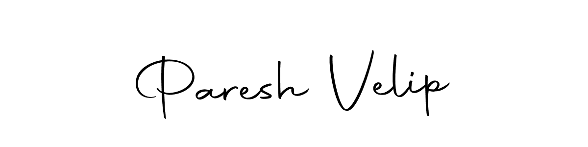 How to make Paresh Velip signature? Autography-DOLnW is a professional autograph style. Create handwritten signature for Paresh Velip name. Paresh Velip signature style 10 images and pictures png