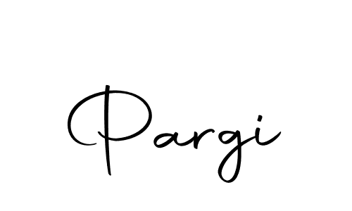 Use a signature maker to create a handwritten signature online. With this signature software, you can design (Autography-DOLnW) your own signature for name Pargi. Pargi signature style 10 images and pictures png