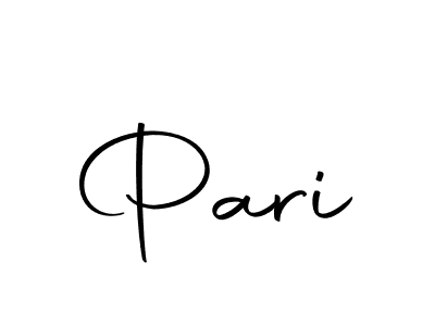 You should practise on your own different ways (Autography-DOLnW) to write your name (Pari) in signature. don't let someone else do it for you. Pari signature style 10 images and pictures png