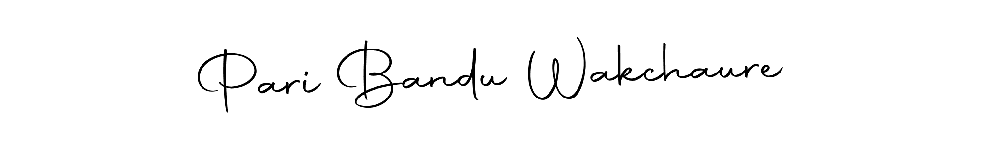 You can use this online signature creator to create a handwritten signature for the name Pari Bandu Wakchaure. This is the best online autograph maker. Pari Bandu Wakchaure signature style 10 images and pictures png