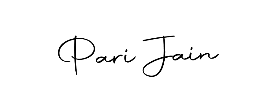 Similarly Autography-DOLnW is the best handwritten signature design. Signature creator online .You can use it as an online autograph creator for name Pari Jain. Pari Jain signature style 10 images and pictures png