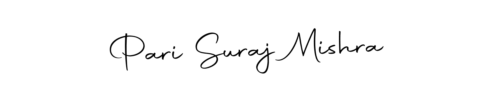 Use a signature maker to create a handwritten signature online. With this signature software, you can design (Autography-DOLnW) your own signature for name Pari Suraj Mishra. Pari Suraj Mishra signature style 10 images and pictures png