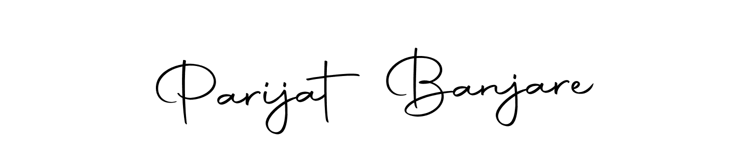 Make a beautiful signature design for name Parijat Banjare. With this signature (Autography-DOLnW) style, you can create a handwritten signature for free. Parijat Banjare signature style 10 images and pictures png