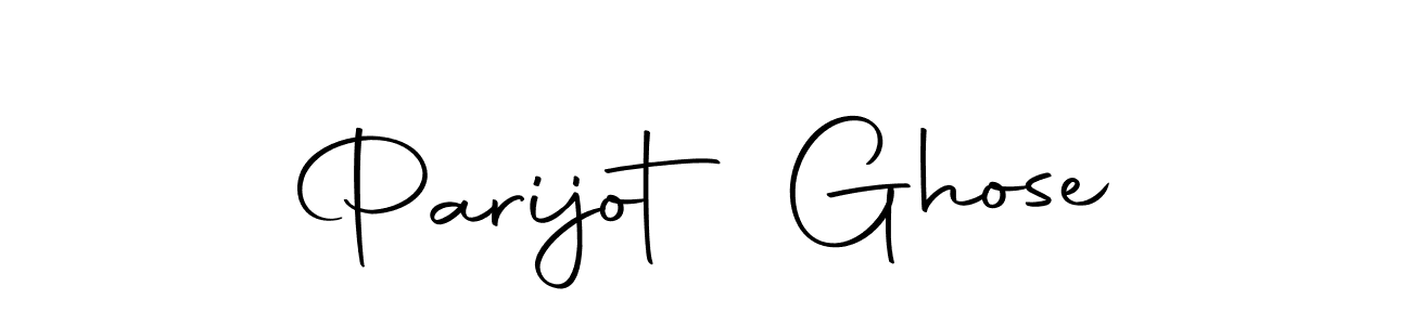 You should practise on your own different ways (Autography-DOLnW) to write your name (Parijot Ghose) in signature. don't let someone else do it for you. Parijot Ghose signature style 10 images and pictures png