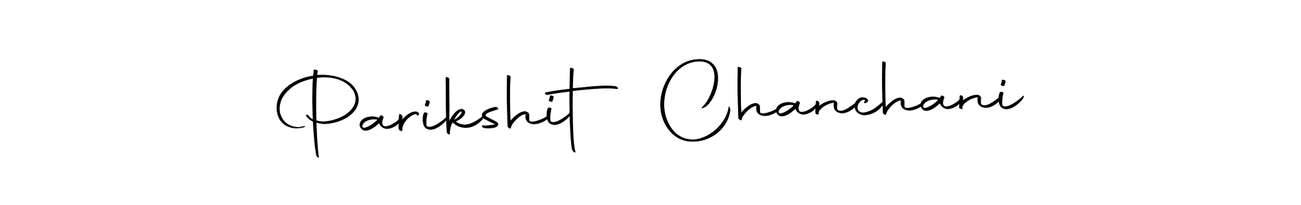 You should practise on your own different ways (Autography-DOLnW) to write your name (Parikshit Chanchani) in signature. don't let someone else do it for you. Parikshit Chanchani signature style 10 images and pictures png