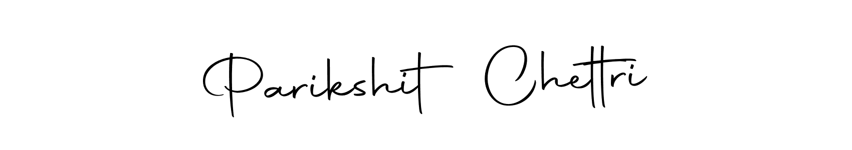 How to make Parikshit Chettri name signature. Use Autography-DOLnW style for creating short signs online. This is the latest handwritten sign. Parikshit Chettri signature style 10 images and pictures png