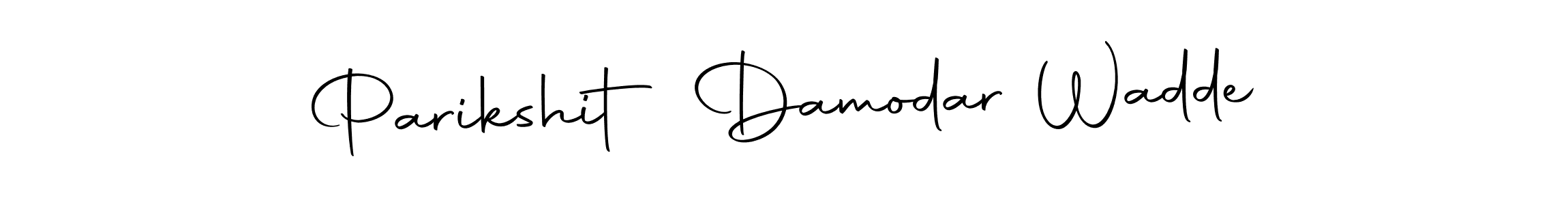 You should practise on your own different ways (Autography-DOLnW) to write your name (Parikshit Damodar Wadde) in signature. don't let someone else do it for you. Parikshit Damodar Wadde signature style 10 images and pictures png