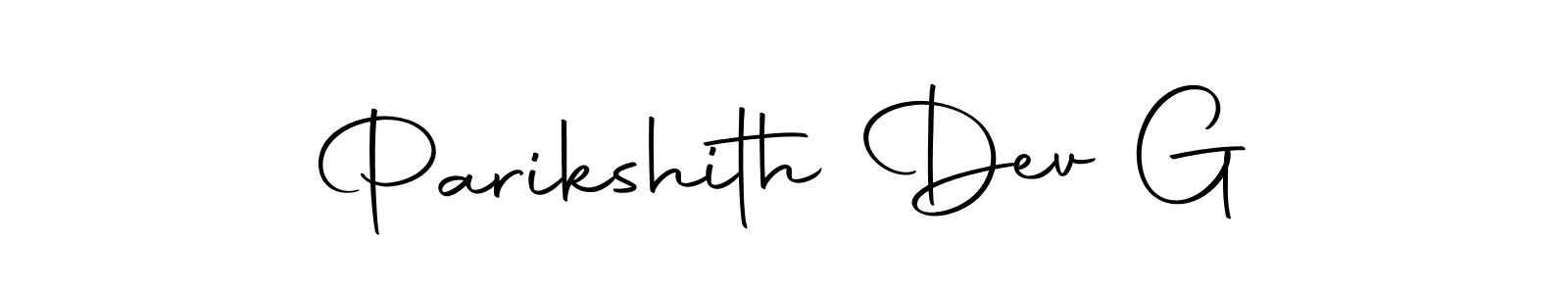 You can use this online signature creator to create a handwritten signature for the name Parikshith Dev G. This is the best online autograph maker. Parikshith Dev G signature style 10 images and pictures png