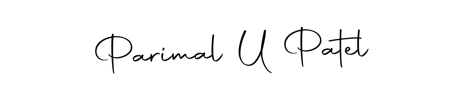 Here are the top 10 professional signature styles for the name Parimal U Patel. These are the best autograph styles you can use for your name. Parimal U Patel signature style 10 images and pictures png