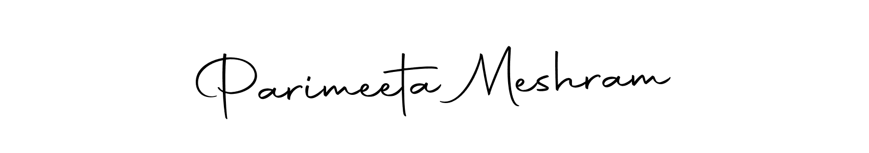 It looks lik you need a new signature style for name Parimeeta Meshram. Design unique handwritten (Autography-DOLnW) signature with our free signature maker in just a few clicks. Parimeeta Meshram signature style 10 images and pictures png