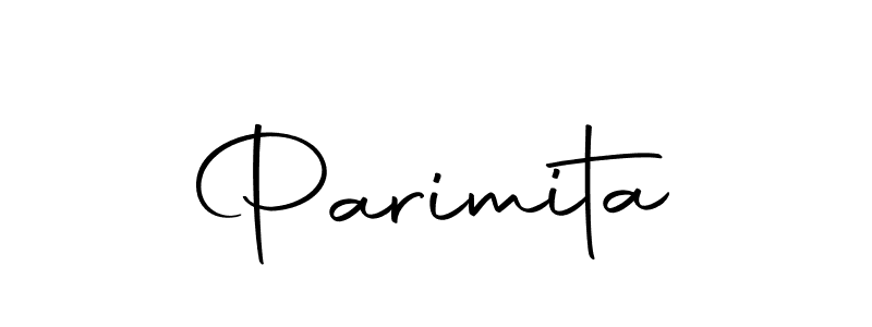 Create a beautiful signature design for name Parimita. With this signature (Autography-DOLnW) fonts, you can make a handwritten signature for free. Parimita signature style 10 images and pictures png