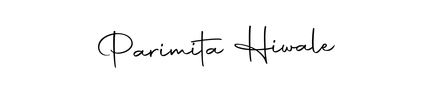 Make a beautiful signature design for name Parimita Hiwale. With this signature (Autography-DOLnW) style, you can create a handwritten signature for free. Parimita Hiwale signature style 10 images and pictures png