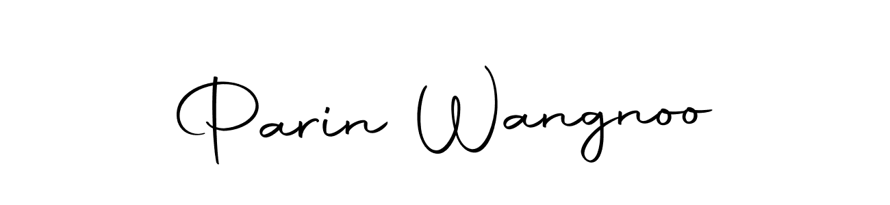 Here are the top 10 professional signature styles for the name Parin Wangnoo. These are the best autograph styles you can use for your name. Parin Wangnoo signature style 10 images and pictures png