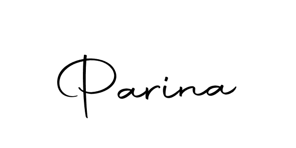 You should practise on your own different ways (Autography-DOLnW) to write your name (Parina) in signature. don't let someone else do it for you. Parina signature style 10 images and pictures png