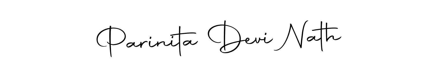Make a beautiful signature design for name Parinita Devi Nath. With this signature (Autography-DOLnW) style, you can create a handwritten signature for free. Parinita Devi Nath signature style 10 images and pictures png