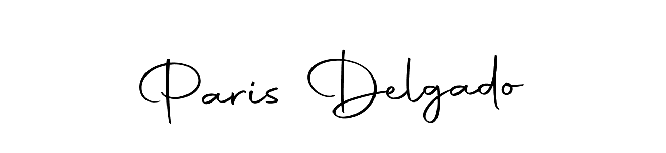 Paris Delgado stylish signature style. Best Handwritten Sign (Autography-DOLnW) for my name. Handwritten Signature Collection Ideas for my name Paris Delgado. Paris Delgado signature style 10 images and pictures png