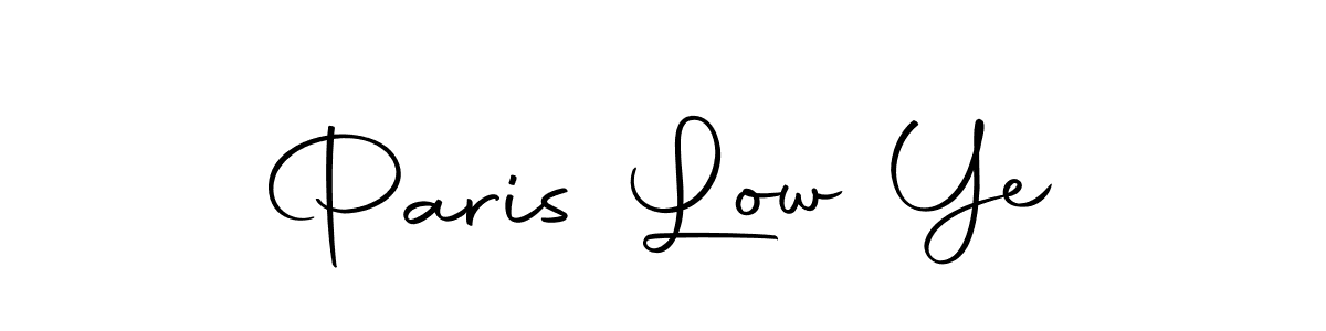 Similarly Autography-DOLnW is the best handwritten signature design. Signature creator online .You can use it as an online autograph creator for name Paris Low Ye. Paris Low Ye signature style 10 images and pictures png