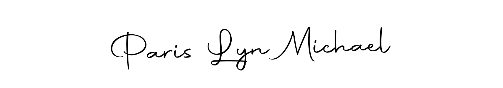 Check out images of Autograph of Paris Lyn Michael name. Actor Paris Lyn Michael Signature Style. Autography-DOLnW is a professional sign style online. Paris Lyn Michael signature style 10 images and pictures png