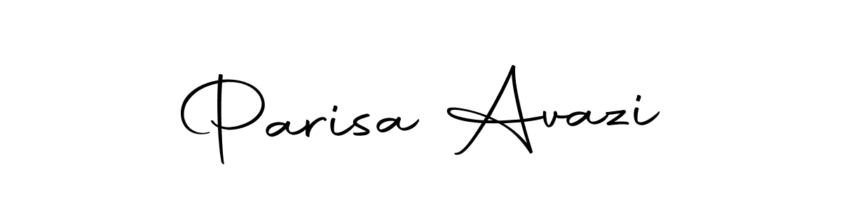 Also we have Parisa Avazi name is the best signature style. Create professional handwritten signature collection using Autography-DOLnW autograph style. Parisa Avazi signature style 10 images and pictures png