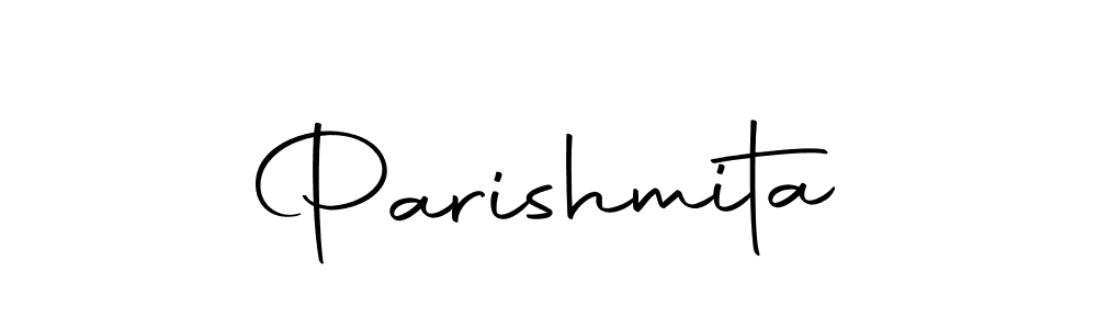 Make a beautiful signature design for name Parishmita. Use this online signature maker to create a handwritten signature for free. Parishmita signature style 10 images and pictures png