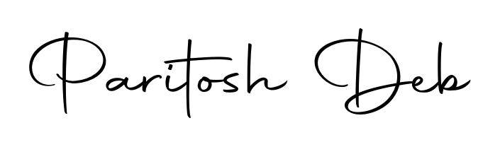 Quickly download Paritosh Deb name signature in high-resolution PNG using Autography-DOLnW style. Ready to insert into PDFs and online applications. Paritosh Deb signature style 10 images and pictures png