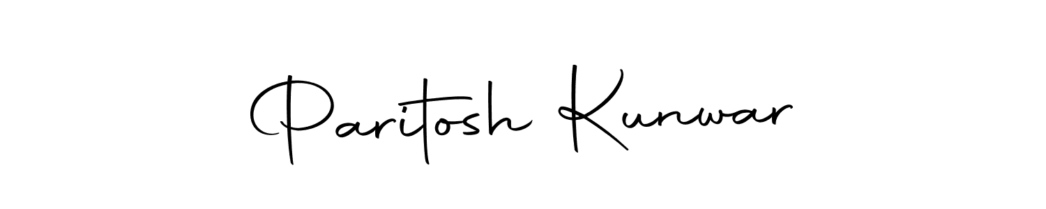 Also we have Paritosh Kunwar name is the best signature style. Create professional handwritten signature collection using Autography-DOLnW autograph style. Paritosh Kunwar signature style 10 images and pictures png