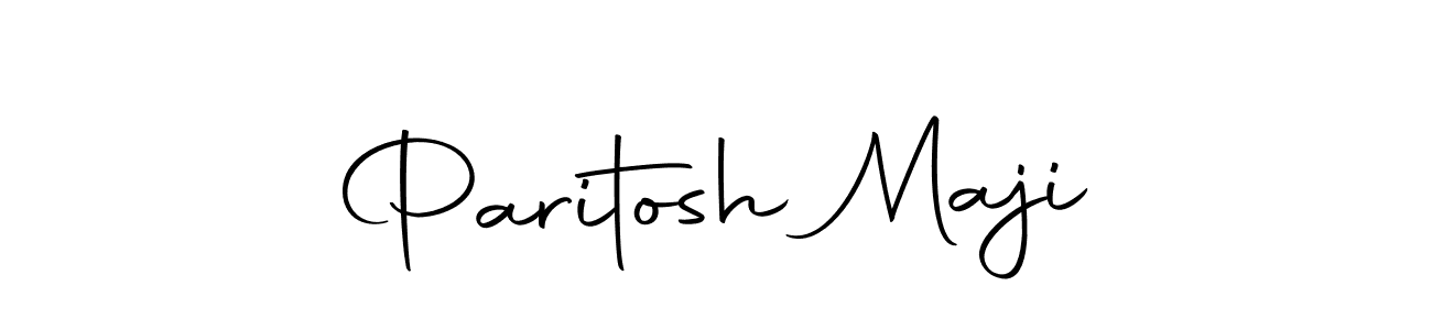 Create a beautiful signature design for name Paritosh Maji. With this signature (Autography-DOLnW) fonts, you can make a handwritten signature for free. Paritosh Maji signature style 10 images and pictures png