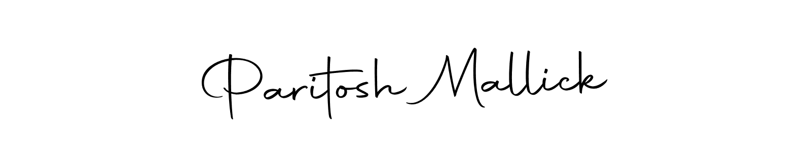 Paritosh Mallick stylish signature style. Best Handwritten Sign (Autography-DOLnW) for my name. Handwritten Signature Collection Ideas for my name Paritosh Mallick. Paritosh Mallick signature style 10 images and pictures png